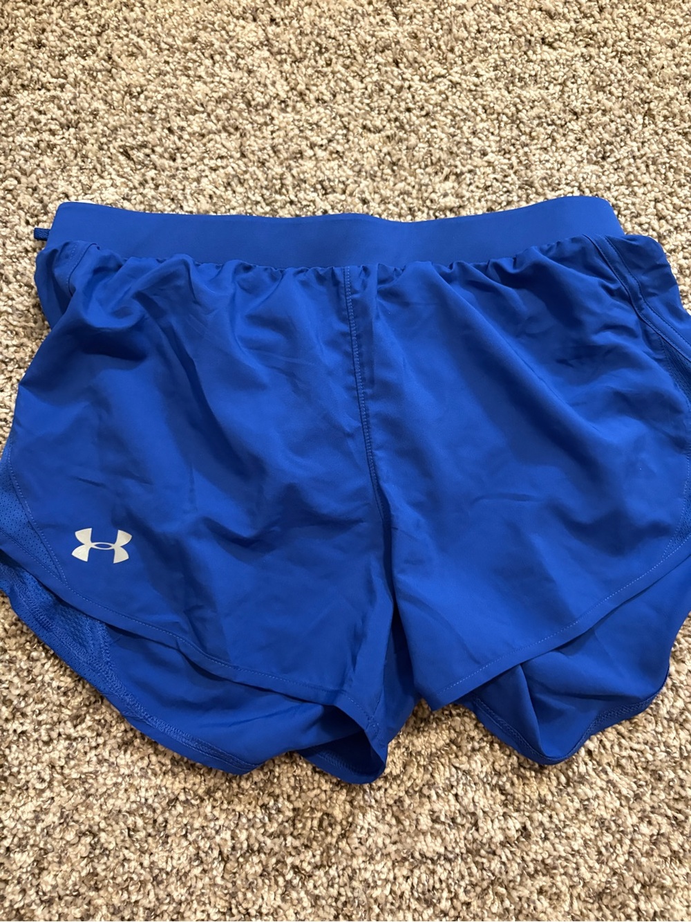 Under Armour Women's Royal Blue Athletic Running Shorts